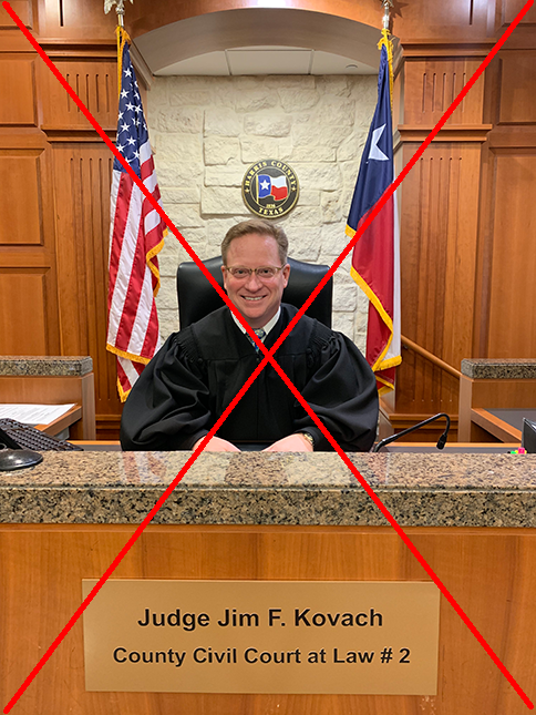 Vote No Judge Kovach